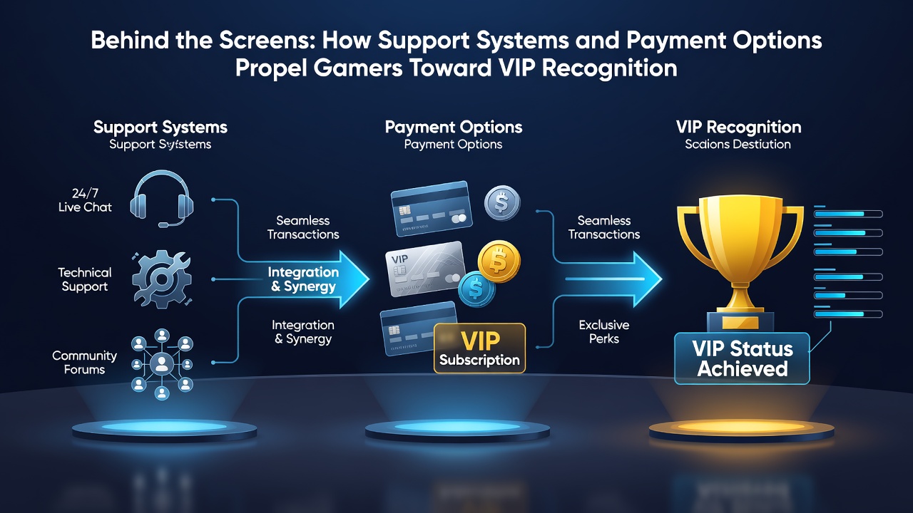 Support team dashboard integrated with mobile gaming analytics and VIP tracking