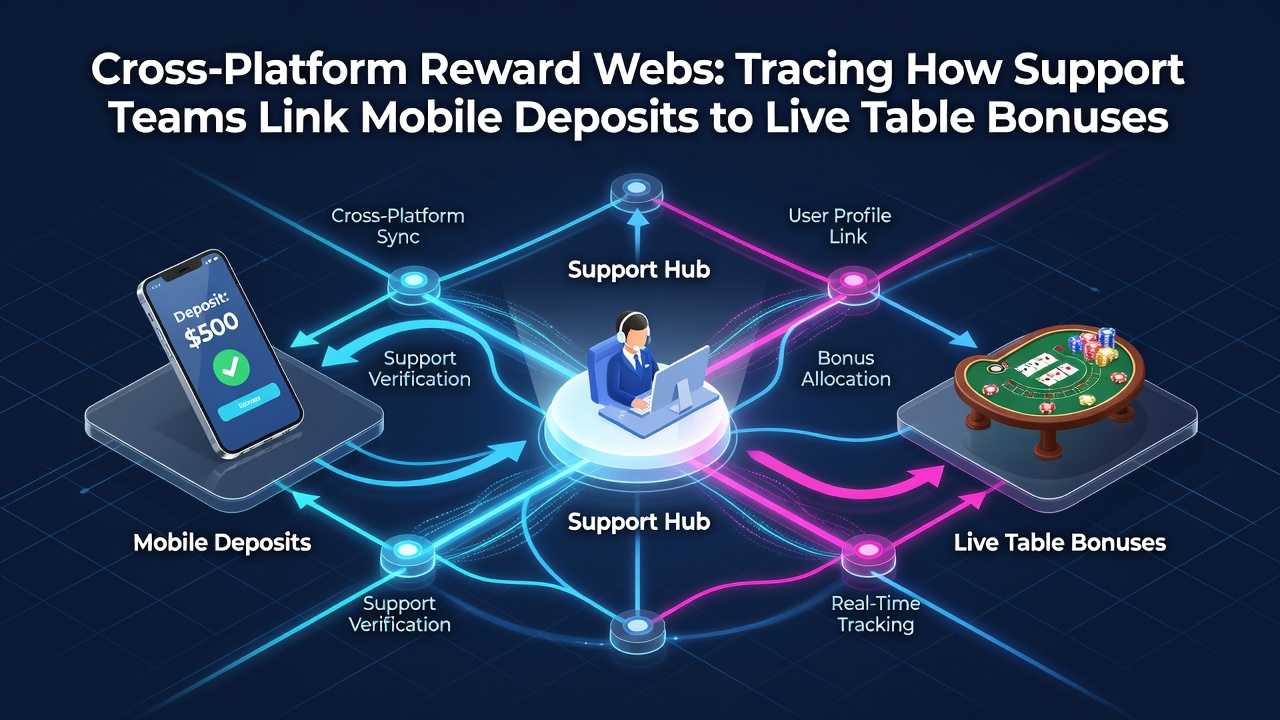 Detailed view of VIP tier advancement tracking connected to mobile deposit and live table activity logs