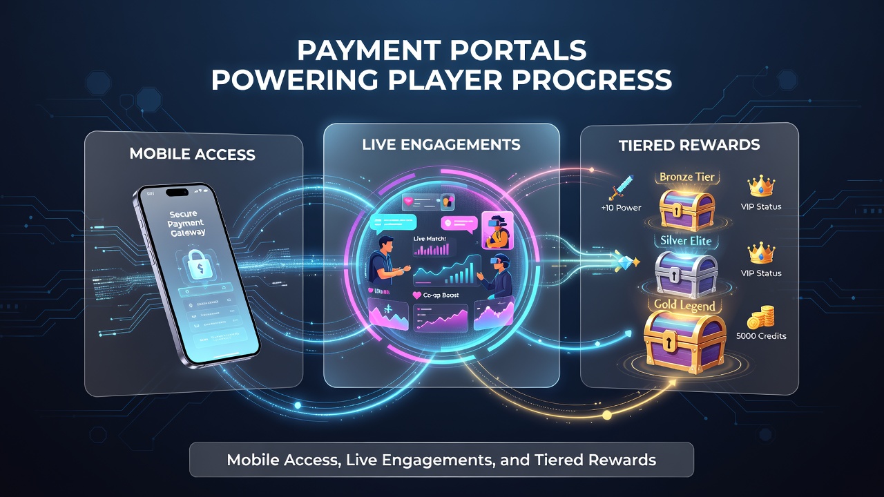 Live dealer tables and tiered rewards linked through efficient payment processing