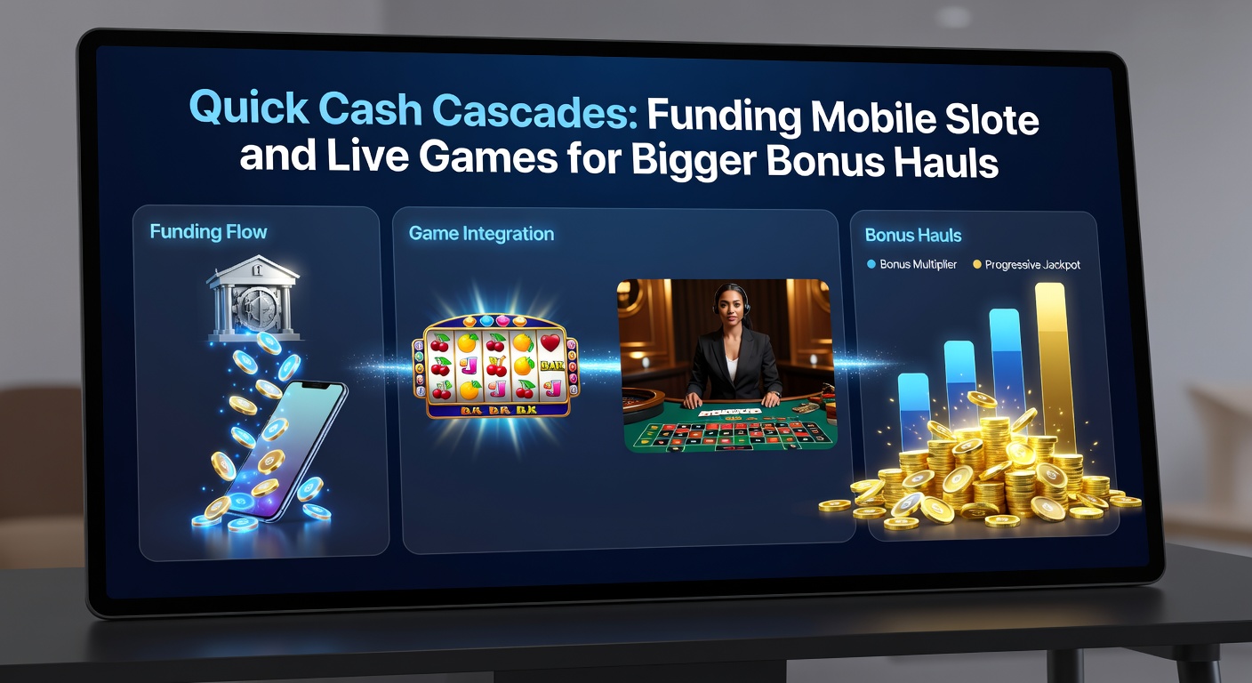 Live dealer roulette table on mobile with quick deposit overlay and cascading bonus chips stacking up