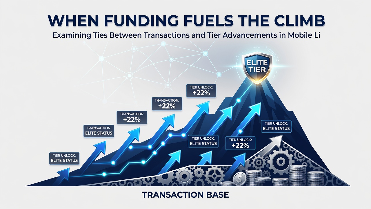 Analytics dashboard illustrating connections between deposit activity and VIP tier movements